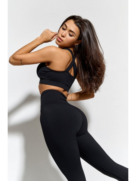 Bona Fide: Staylace Leggings Black